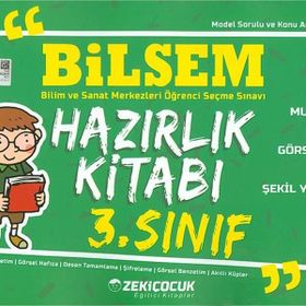 3. Sınıf Bilsem Hazırlık Kitabı Zeki Çocuk Yayınları