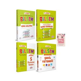 3.Sınıf Bilsem Hazırlık Kitapları 4'lü Set Editör Yayınları