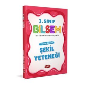 3. Sınıf Bilsem Hazırlık Şekil Yeteneği Tamamı Çözümlü - Data Yayınları