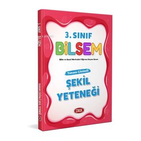 3. Sınıf Bilsem Hazırlık Şekil Yeteneği Tamamı Çözümlü - Data Yayınları