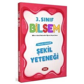 3. Sınıf Bilsem Hazırlık Şekil Yeteneği Tamamı Çözümlü - Data Yayınları