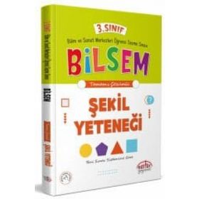 3. Sınıf Bilsem Hazırlık Şekil Yeteneği Tamamı Çözümlü - Editör Yayınları