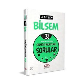 3. Sınıf Bilsem Jet Plus+ Tamamı Çözümlü Çıkması Muhtemel Sorular - Editör Yayınları