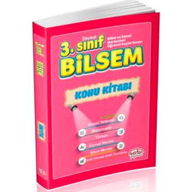 3. Sınıf Bilsem Konu Kitabı Editör Yayınları