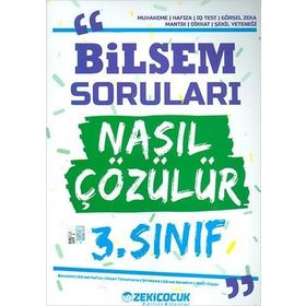 3. Sınıf Bilsem Soruları Nasıl Çözülür - Zeki Çocuk Yayınları