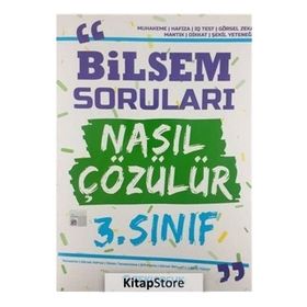 3. Sınıf Bilsem Soruları Nasıl Çözülür - Zeki Çocuk Yayınları