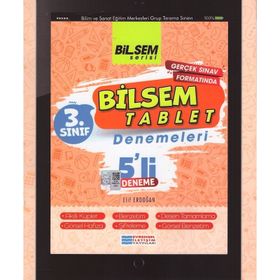 3.Sınıf Bilsem Tablet 5'li Deneme Evrensel İletişim Yayınları
