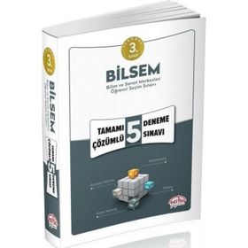 3. Sınıf Bilsem Tamamı Çözümlü 5 Deneme Sınavı - Editör Yayınları