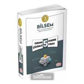 3. Sınıf Bilsem Tamamı Çözümlü 5 Deneme Sınavı - Editör Yayınları