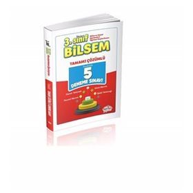 3. Sınıf Bilsem Tamamı Çözümlü 5 Deneme Sınavı - Editör Yayınları