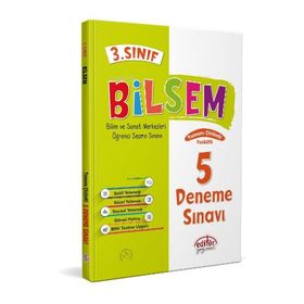 3. Sınıf Bilsem Tamamı Çözümlü 5 Fasikül Deneme Sınavı - Editör Yayınları