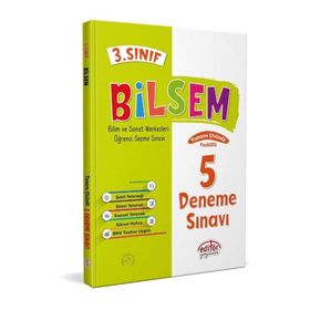 3. Sınıf Bilsem Tamamı Çözümlü 5 Fasikül Deneme Sınavı - Editör Yayınları