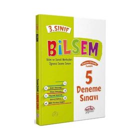 3. Sınıf Bilsem Tamamı Çözümlü 5 Fasikül Deneme Sınavı - Editör Yayınları