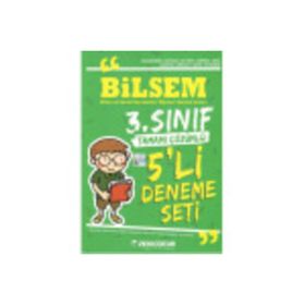 3.Sınıf Bilsem Tamamı Çözümlü 5 li Deneme Seti-Zeki Çocuk