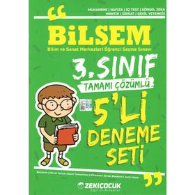 3. Sınıf Bilsem Tamamı Çözümlü 5'li Deneme