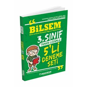 3. Sınıf Bilsem Tamamı Çözümlü 5'li Deneme