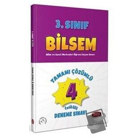 3. Sınıf Bilsem Tamamı Çözümlü Fasikül 4 Deneme Sınavı - Data Yayınları