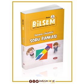 3. Sınıf Bilsem Tamamı Çözümlü Soru Bankası Data Yayınları