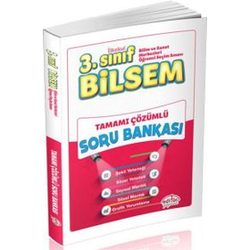 3. Sınıf Bilsem Tamamı Çözümlü Soru Bankası - Hüseyin Gül