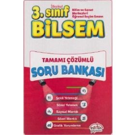 3. Sınıf Bilsem Tamamı Çözümlü Soru Bankası - Hüseyin Gül