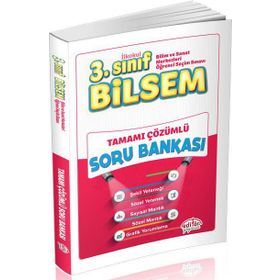 3. Sınıf Bilsem Tamamı Çözümlü Soru Bankası - Hüseyin Gül