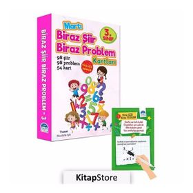 3. Sınıf Biraz Şiir Biraz Problem Kartları Martı Yayınları