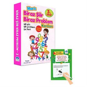 3. Sınıf Biraz Şiir Biraz Problem Kartları Martı Yayınları