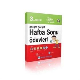 3. Sınıf Çarşaf Çarşaf Hafta Sonu Ödevleri Mutlu Yayıncılık