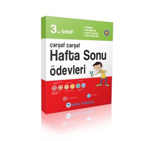 3. Sınıf Çarşaf Çarşaf Hafta Sonu Ödevleri Mutlu Yayıncılık