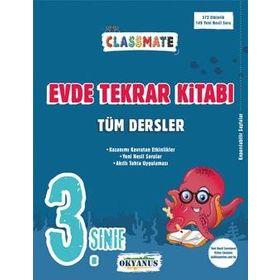 3. Sınıf Classmate Tüm Dersler Evde Tekrar Kitabı - Okyanus Yayınları