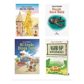 3. Sınıf Çocuk Edebiyatı Hikaye Seti 4 Kitap - Jules Verne - Yeti Kitap Yayınları