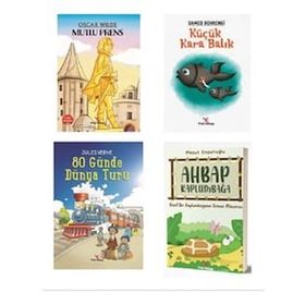 3. Sınıf Çocuk Edebiyatı Hikaye Seti 4 Kitap - Jules Verne - Yeti Kitap Yayınları