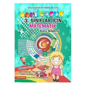 3. Sınıf Dahi Çocuk Matematik Konu Anlatım Bilsem Altın Nokta