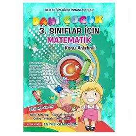 3. Sınıf Dahi Çocuk Matematik Konu Anlatım Bilsem Kanguru Olimpiyat
