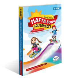 3. Sınıf Ders Ders Hafta Sonu Çalışmaları Kitabı-Öğretmen Evde Yayınları