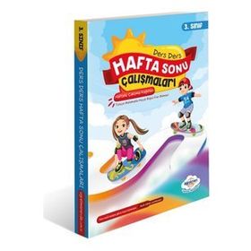 3. Sınıf Ders Ders Hafta Sonu Çalışmaları Kitabı-Öğretmen Evde Yayınları