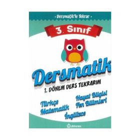 3. Sınıf Dersmatik 1. Dönem Ders Tekrarım - Atlı Karınca Yayınları