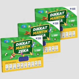 3. Sınıf Dikkat Mantık Zeka Sıfırdan Kodlama Seti-Curious&Genius Yayınları