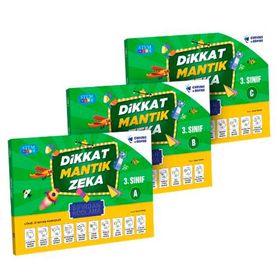 3. Sınıf Dikkat Mantık Zeka Sıfırdan Kodlama Seti-Curious&Genius Yayınları