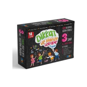 3. Sınıf Dikkat ve Hafıza Geliştime Programı - Monera Yayınları
