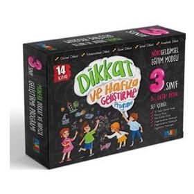 3. Sınıf Dikkat ve Hafıza Geliştime Programı - Monera Yayınları