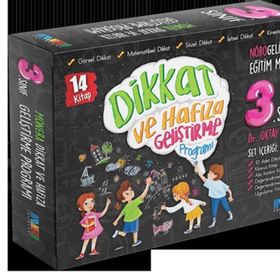 3. Sınıf Dikkat Ve Hafıza Geliştirme Programı Monera Yayınları