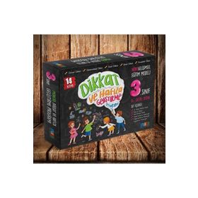 3. Sınıf Dikkat Ve Hafıza Geliştirme Programı Monera Yayınları