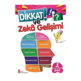 3. Sınıf Dikkat ve Zeka Gelişimi Ata Yayıncılık