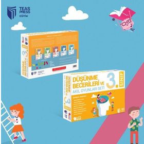 3.sınıf Düşünme Becerileri Ve Akıl Oyunları Seti Teas Press Eğitim