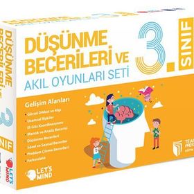 3.sınıf Düşünme Becerileri Ve Akıl Oyunları Seti Teas Press Eğitim