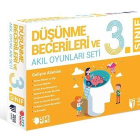 3.sınıf Düşünme Becerileri Ve Akıl Oyunları Seti Teas Press Eğitim