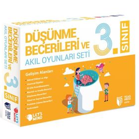 3.sınıf Düşünme Becerileri Ve Akıl Oyunları Seti Teas Press Eğitim