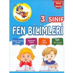 3. Sınıf Etkinlikli Fen Bilimleri Atom Karınca-Molekül Yayınları