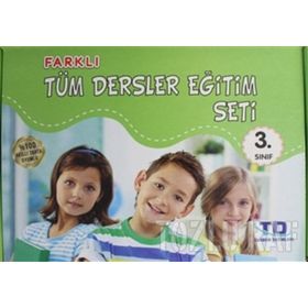 3. Sınıf Farklı Tüm Dersler Eğitim Seti 4 Kitap Takım